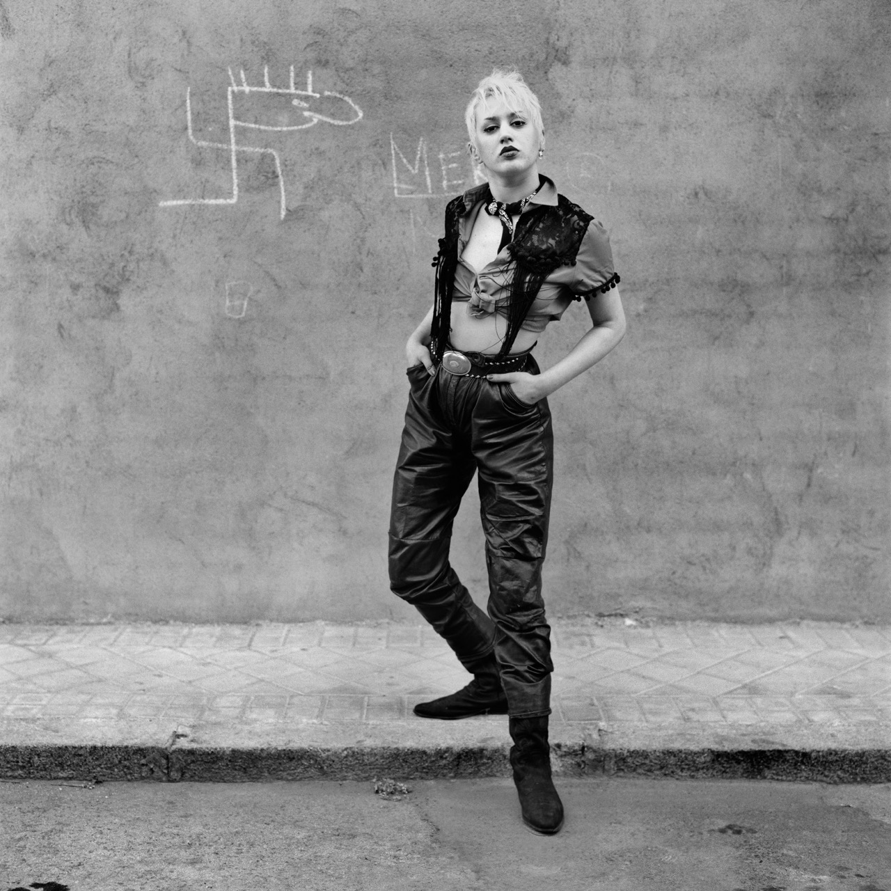 Ana the punk 1989 - Alberto García Alix